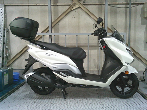 スズキ バーグマンストリート125EX